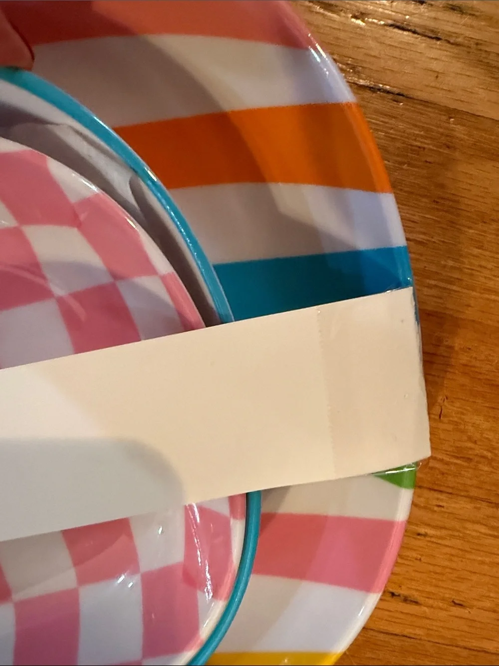 NEW Melamine Tray Set